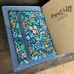 The Juniper Journal - Canvas in Harbor Blue