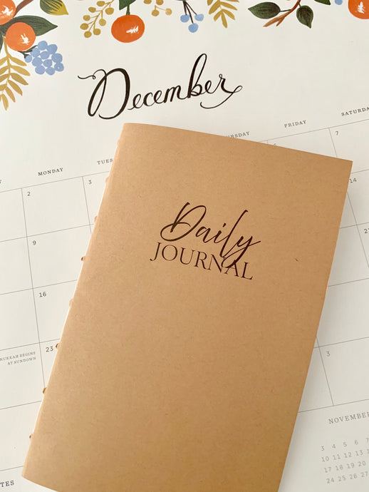 Daily Planner Journal Insert