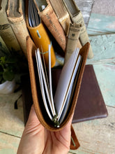 Load image into Gallery viewer, Mini Leather Journal - Camel