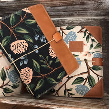 Load image into Gallery viewer, The Cedar Journal - Peonies in Navy