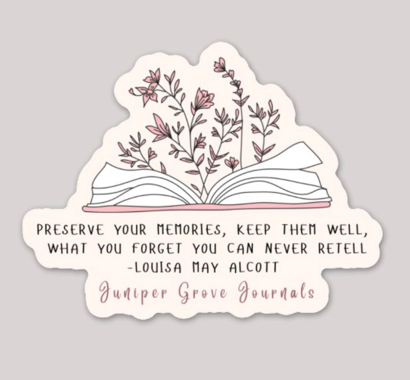 Louisa May Alcott | Sticker