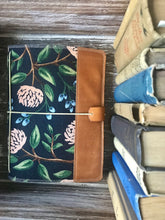 Load image into Gallery viewer, The Cedar Journal - Peonies in Navy