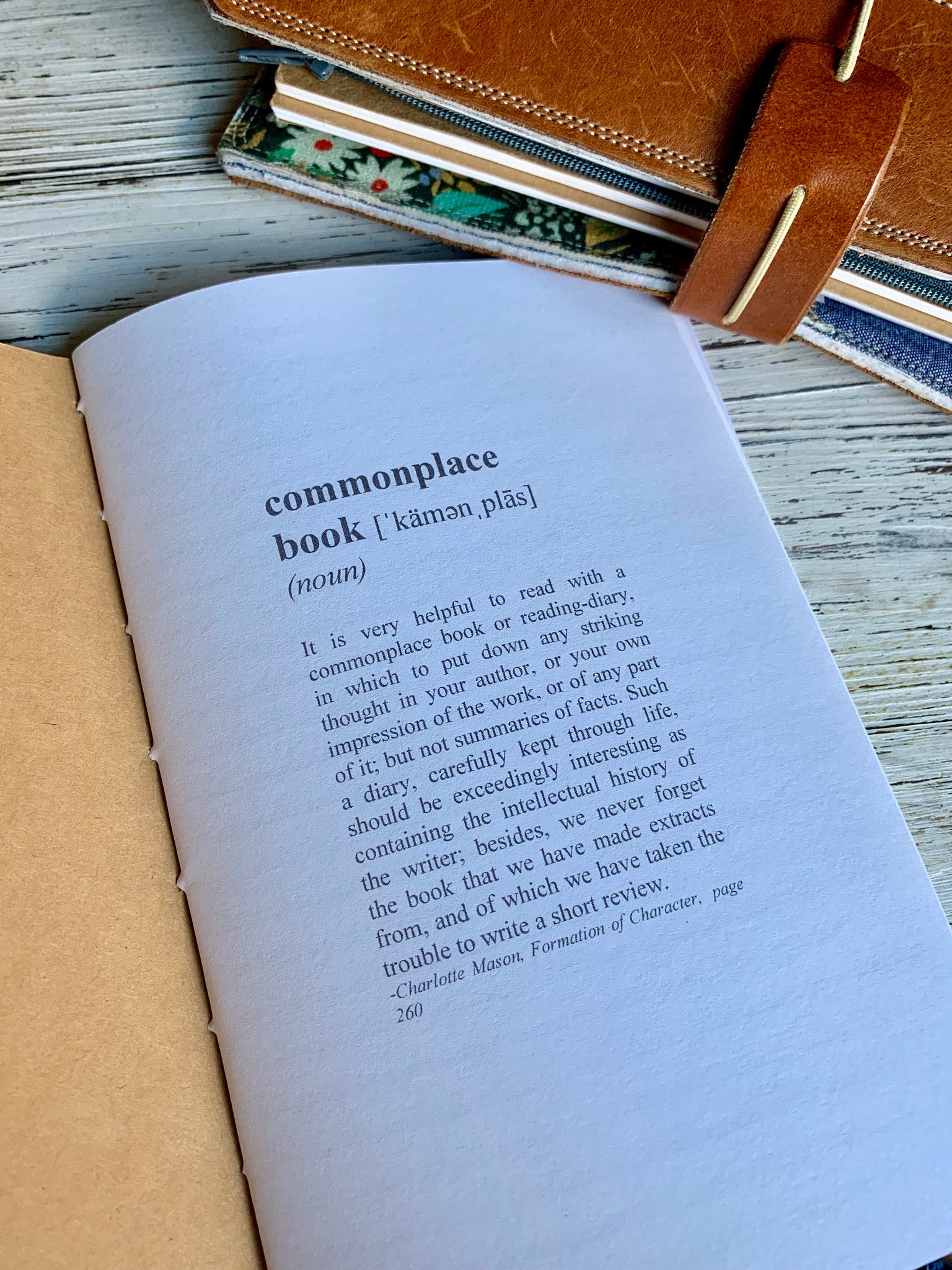 Commonplace Journal Insert – Juniper Grove