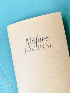 Nature Notebook Journal Insert
