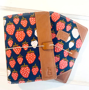 The Cedar Journal - Strawberry Jam in Navy