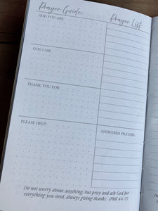 Prayer Journal Insert