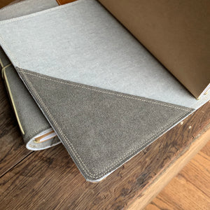 The Cedar Journal - Canvas in Charcoal