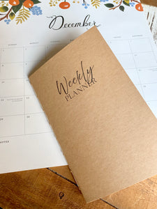 Weekly Planner Journal Insert