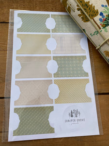 Insert Divider Tabs