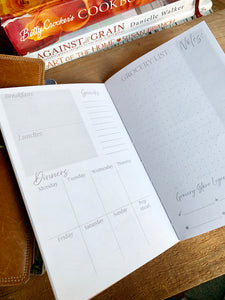 Menu planner Insert