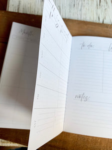 Weekly Planner Journal Insert