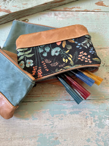 Set of Three Nesting Zipper Pouches