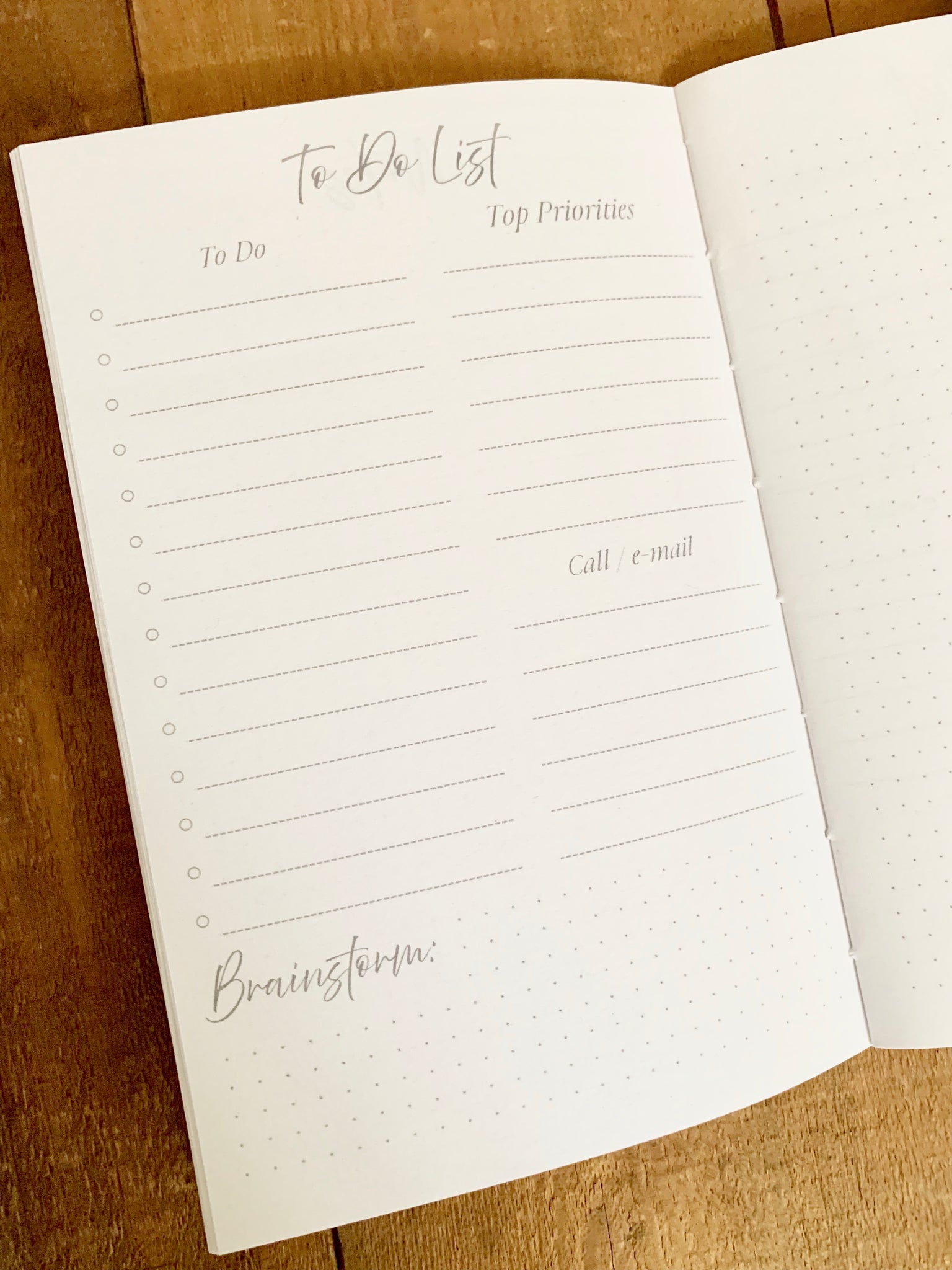 To-do/Notes Journal Insert – Juniper Grove