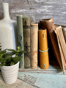 Mini Leather Journal - Camel