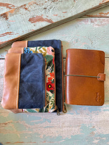 Set of Three Nesting Zipper Pouches