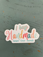 Load image into Gallery viewer, I Buy Handmade | Sticker