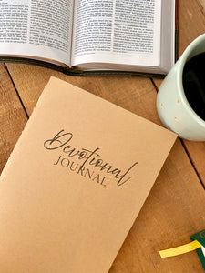 Devotional Journal Insert