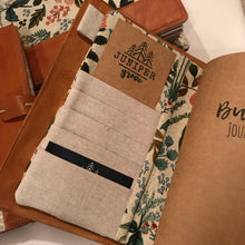 Load image into Gallery viewer, Wallet and Zipper Journal Pouch