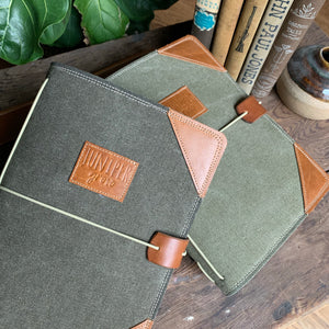 The Juniper Journal - Canvas in Deep Olive