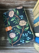 Load image into Gallery viewer, The Juniper Journal - Peonies in Navy