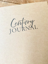 Load image into Gallery viewer, Century Journal Insert