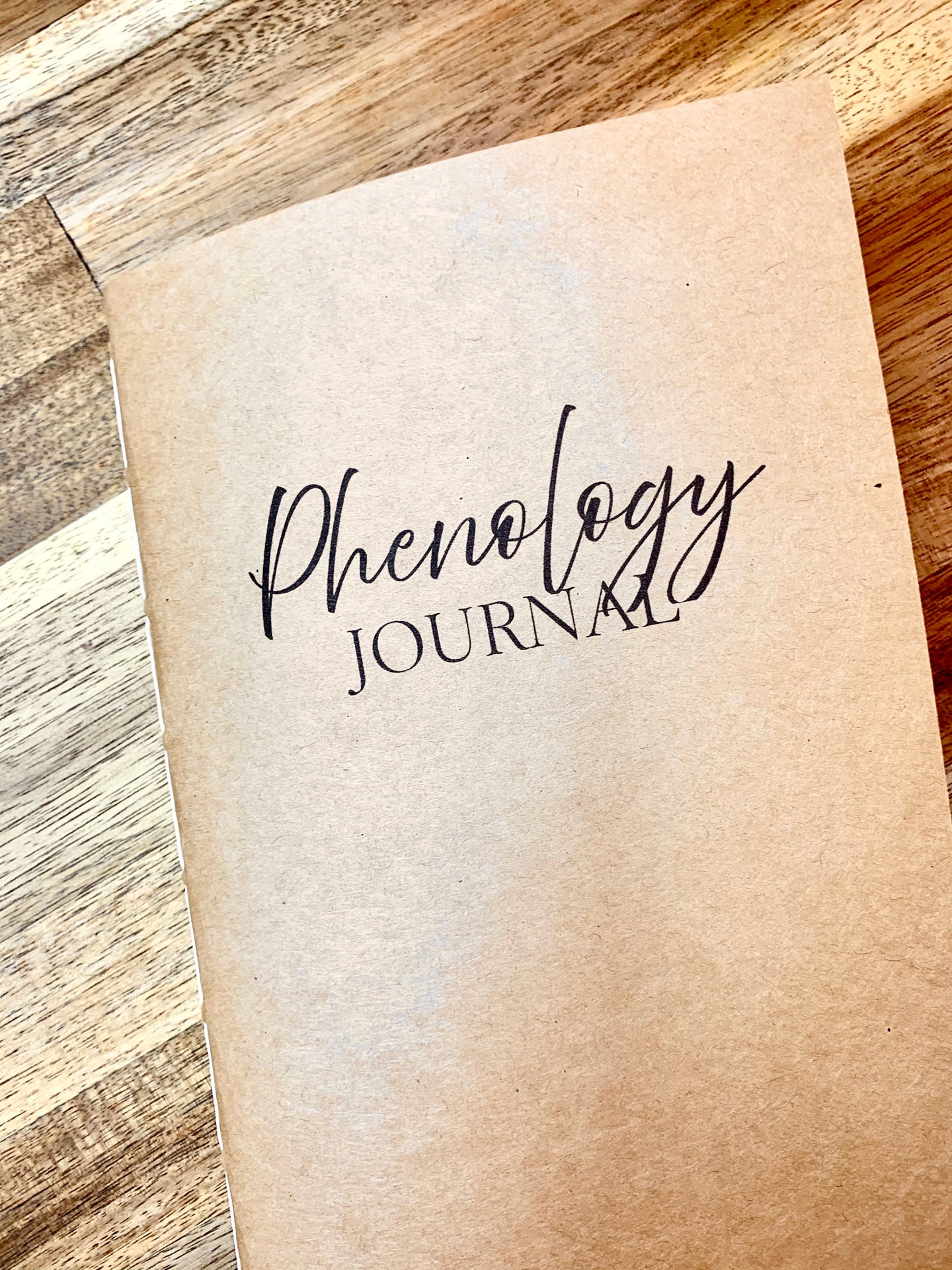 Phenology Journal Insert