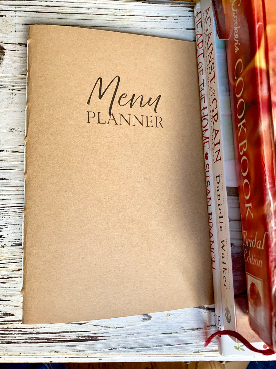 Menu planner Insert – Juniper Grove