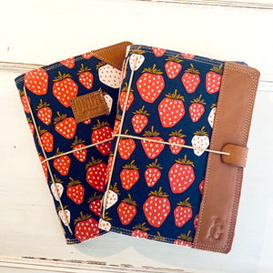 The Cedar Journal - Strawberry Jam in Navy