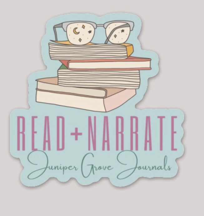 Narrator Sticker Sticker Shop – Juniper Grove