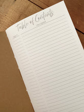 Load image into Gallery viewer, Bullet Journal Insert