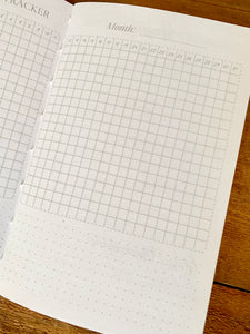 Habit Tracker Journal Insert