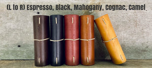 Mini Leather Journal - Black